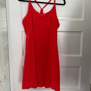 Outdoor Voices Euphoria Orange Exercise Dress
